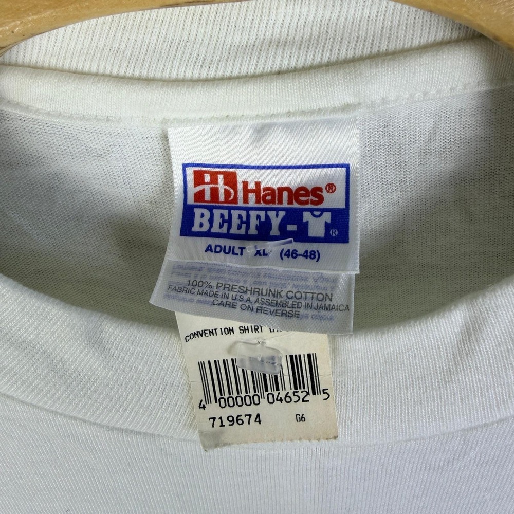 Vintage 90s San Diego Skyline T-Shirt Mens XL Single Stitch White NWT - Picture 2 of 7